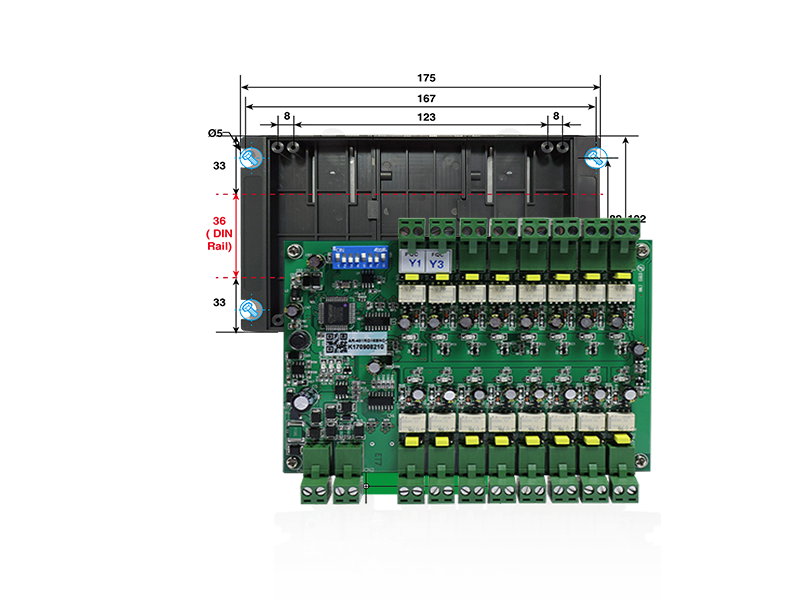 MFM_BLAC_16R 電梯控制器(16樓層)