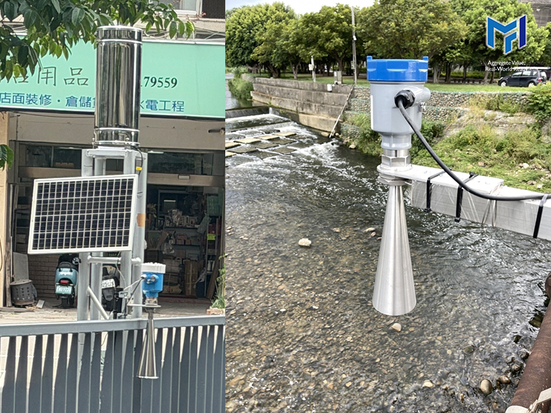  雷達式水位偵測控制組