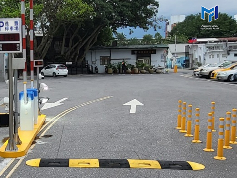  車道減速墊