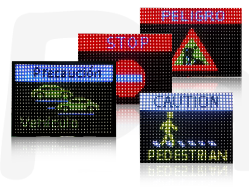 PA_BLAL_LT4 LED警示看板(橫式)